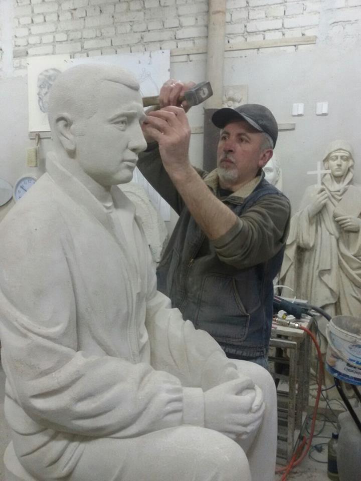 Andriy papizh sculpting